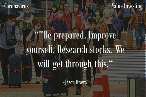 Be prepared. Improve yourself. Research stocks. We will get through this.