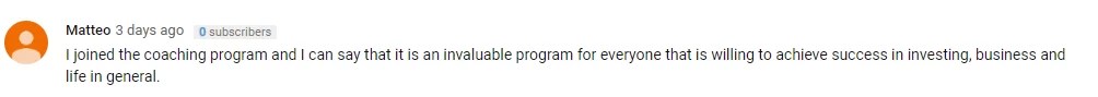 This image has an empty alt attribute; its file name is Matteo-Testimonial.png