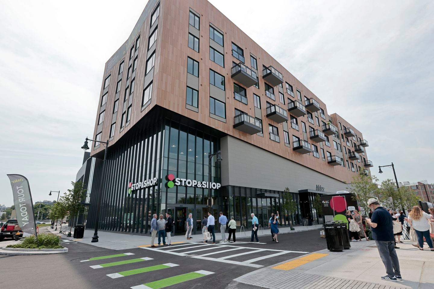 A new Stop & Shop is opening in Allston Yards.