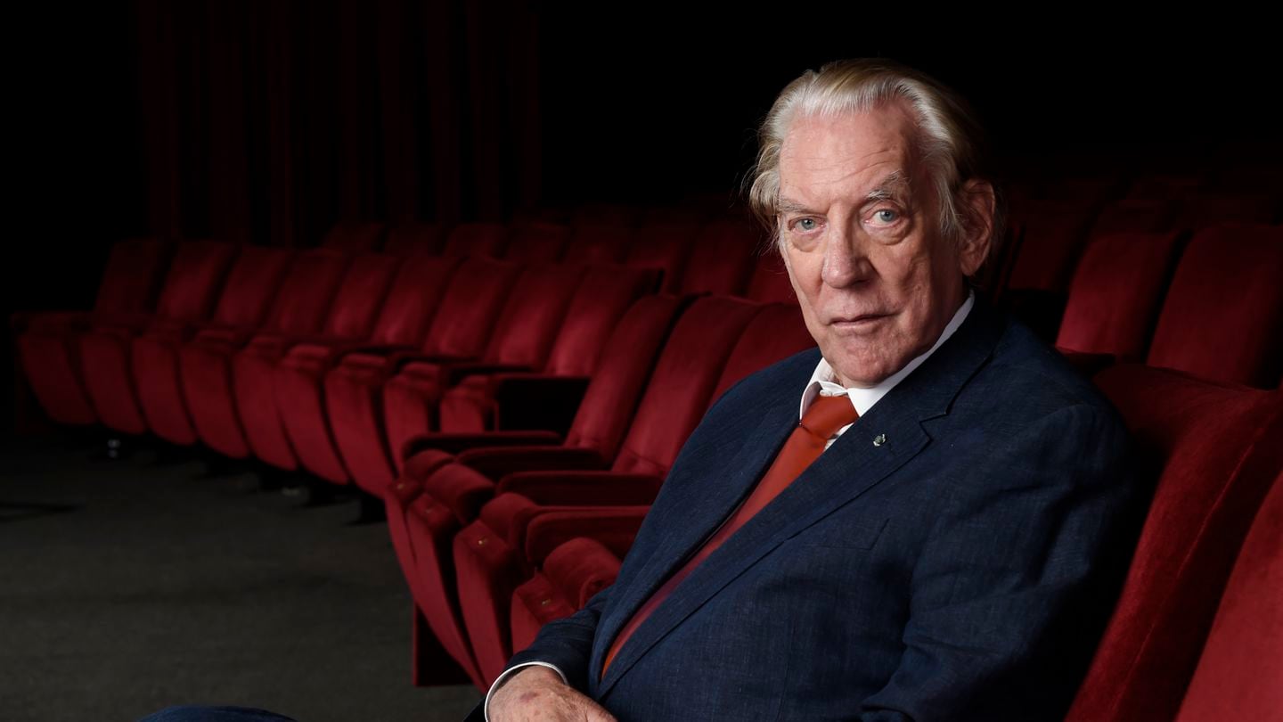 Donald Sutherland in 2017.