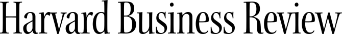 Harvard Business Review wordmark